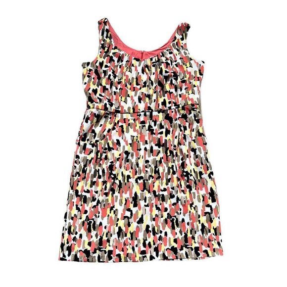R&K ORIGINALS Multi-Color Dress W/ Pockets Size 16 - Picture 1 of 5
